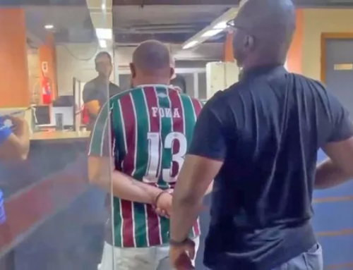 Chefe do tráfico do Complexo Castelar, é preso enquanto assistia ao jogo do Fluminense no Maracanã.