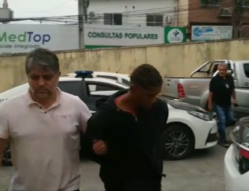 Agentes da 71ª DP de Itaboraí agiram rápido e evitaram um feminicídio na cidade.