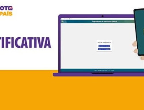 O prazo para justificar a ausência do primeiro turno é até o dia 1° de dezembro.