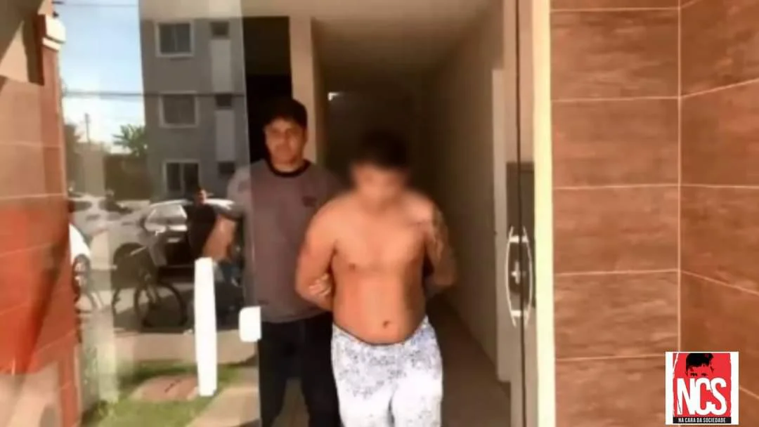 Carlos Roberto, também conhecido com "Jogador" foi preso no Areal, em Itaboraí.