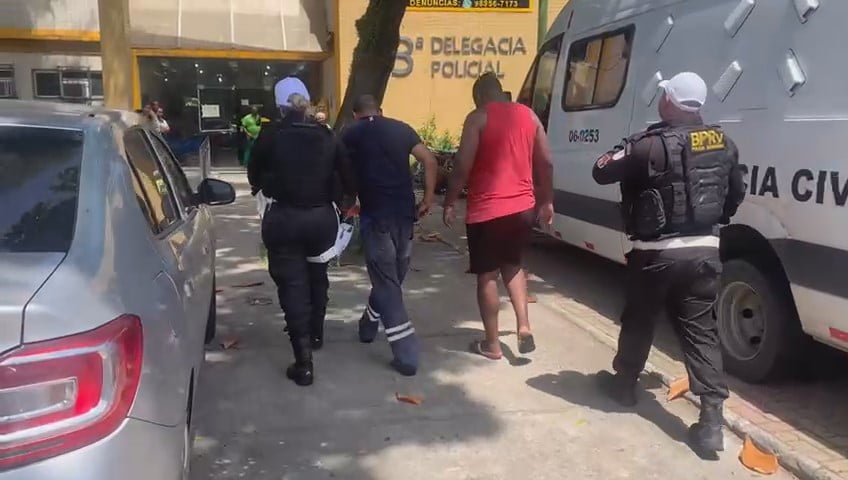 Dois Homens Foram Presos Em São Gonçalo Após Roubo De Veículo Vídeo