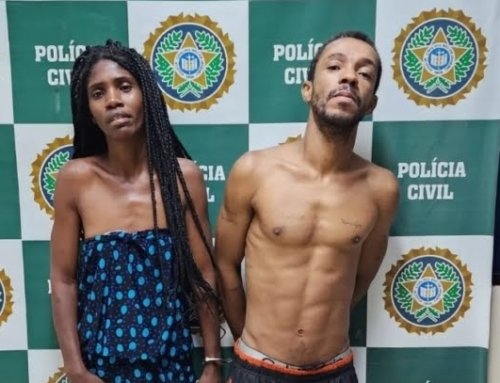 Casal que estava foragido da polícia em Tanguá é preso.