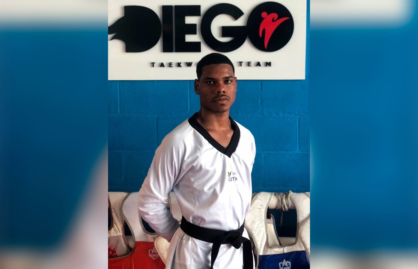 Josué Guimarães, atleta de 19 anos de Taekwondo.