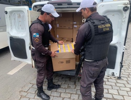 Bprv impede roubo de carga de cigarro em via de Maricá.