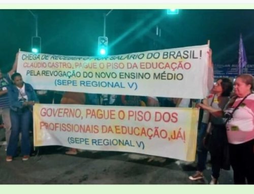 Professores e funcionários da rede estadual do Rio de Janeiro entram em greve por tempo indeterminado.