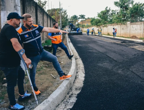Itaboraí avança com obras de infraestrutura: Bairros Chic, Meu Sossego e Porto das Caixas recebem pavimentação asfáltica.