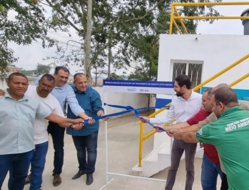 Águas do Rio e Prefeitura de Tanguá  reinauguram Estação de Tratamento de Esgoto Pinhão.