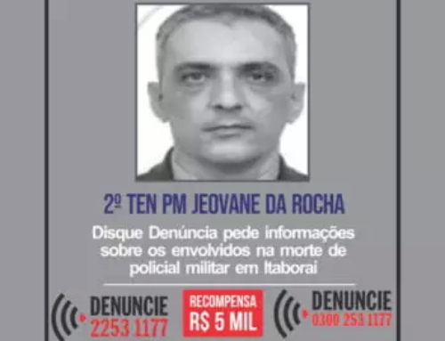 Disque Denúncia oferece recompensa por informações na morte de PM em Itaboraí.