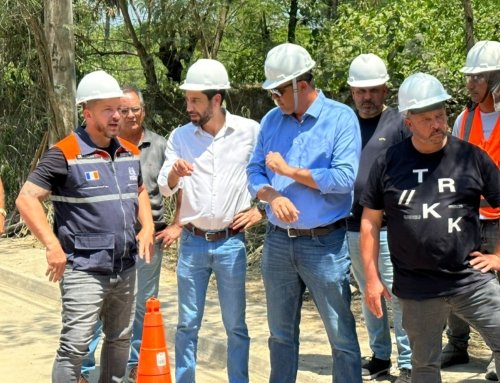 Prefeito de Itaboraí visita obra que vai garantir água tratada para mais de 9,5 mil moradores da cidade.