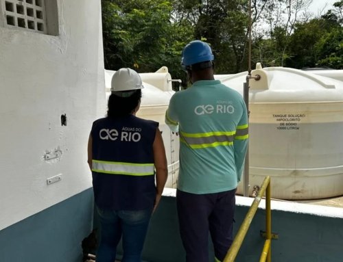 Água cada vez mais limpa para a população de Itaboraí.