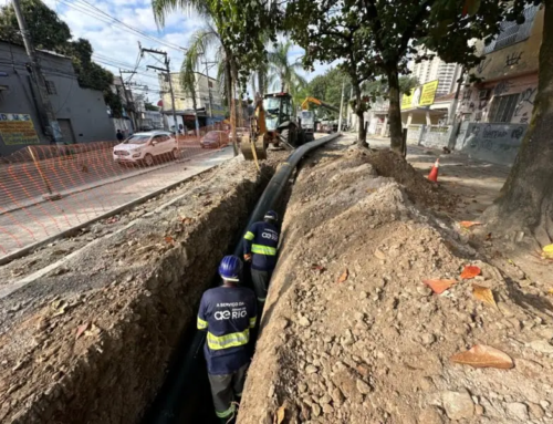 Águas do Rio dá início à obra de esgoto que beneficiará 44 mil famílias em São Gonçalo.