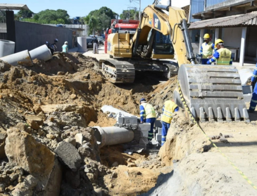 Obras do Governo do Estado em bairros de Itaboraí se aproximam da fase final.