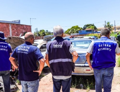 Operação Desmonte: Ferro-velhos são interditados em Itaboraí.