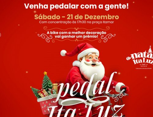 Prefeitura de Itaboraí promove o Pedal Ita Luz como parte da programação natalina.