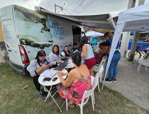 Maricá: moradores de Santa Paula recebem atendimento itinerante da Águas do Rio.