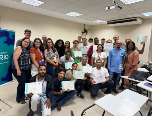 Parceria entre Águas do Rio e Firjan qualifica novos profissionais em São Gonçalo