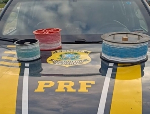PRF apreende linhas chilenas durante fiscalização na BR-101, em Itaboraí