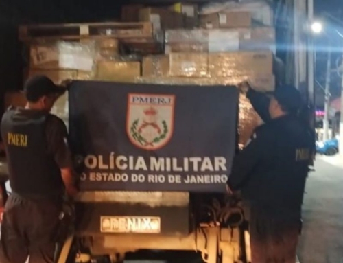 Polícia Militar recupera carga milionária após roubo de caminhão em Itaboraí