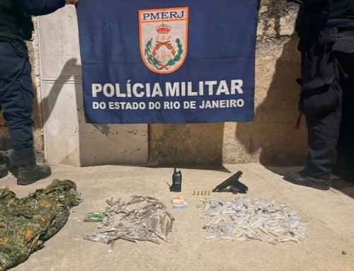 Ação da PM termina com quatro presos e apreensão de drogas em Itaboraí