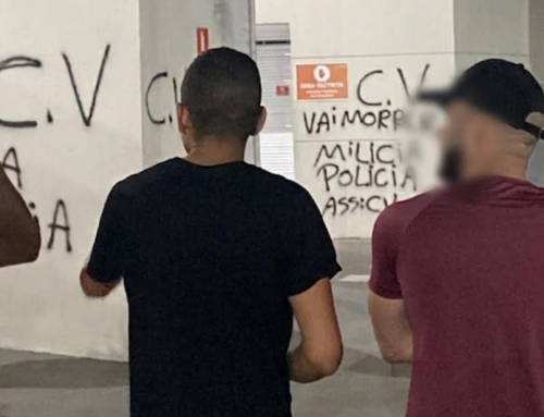 Condomínio é atacado a tiros e recebe pichações com ameaças em Itaboraí
