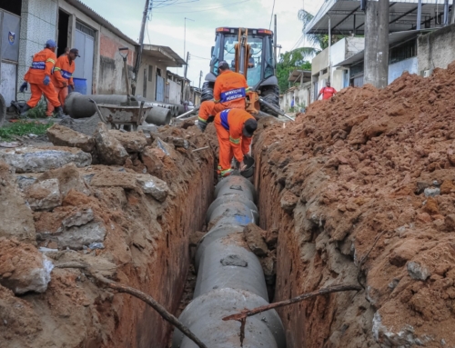 Obras de drenagem e pavimentação avançam pelas ruas do BNH da Reta, em Itaboraí